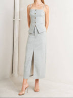 The It-Girl Ease Top & Skirt Set