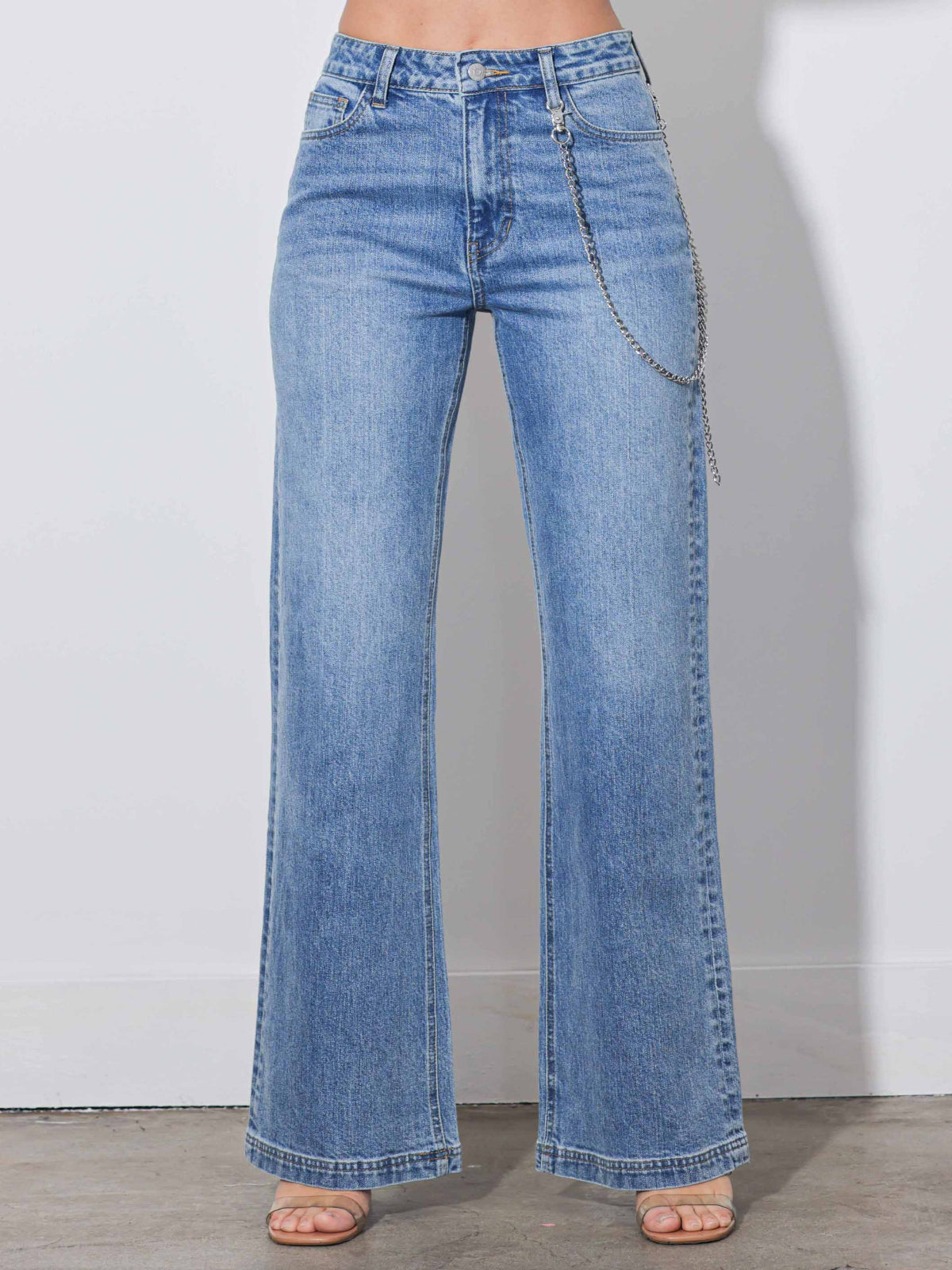 Urban Token Jeans (With Detachable Metal Charm)