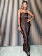 The Endless Devotion Satin Gown