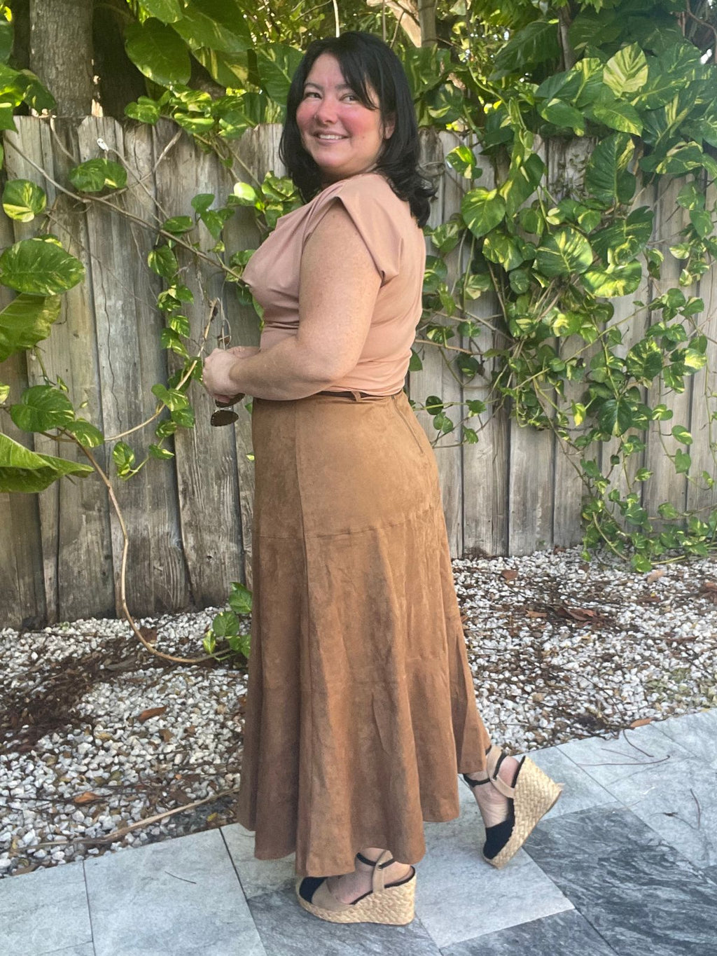 The Sentimental Journey Midi Skirt