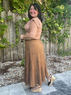 The Sentimental Journey Midi Skirt