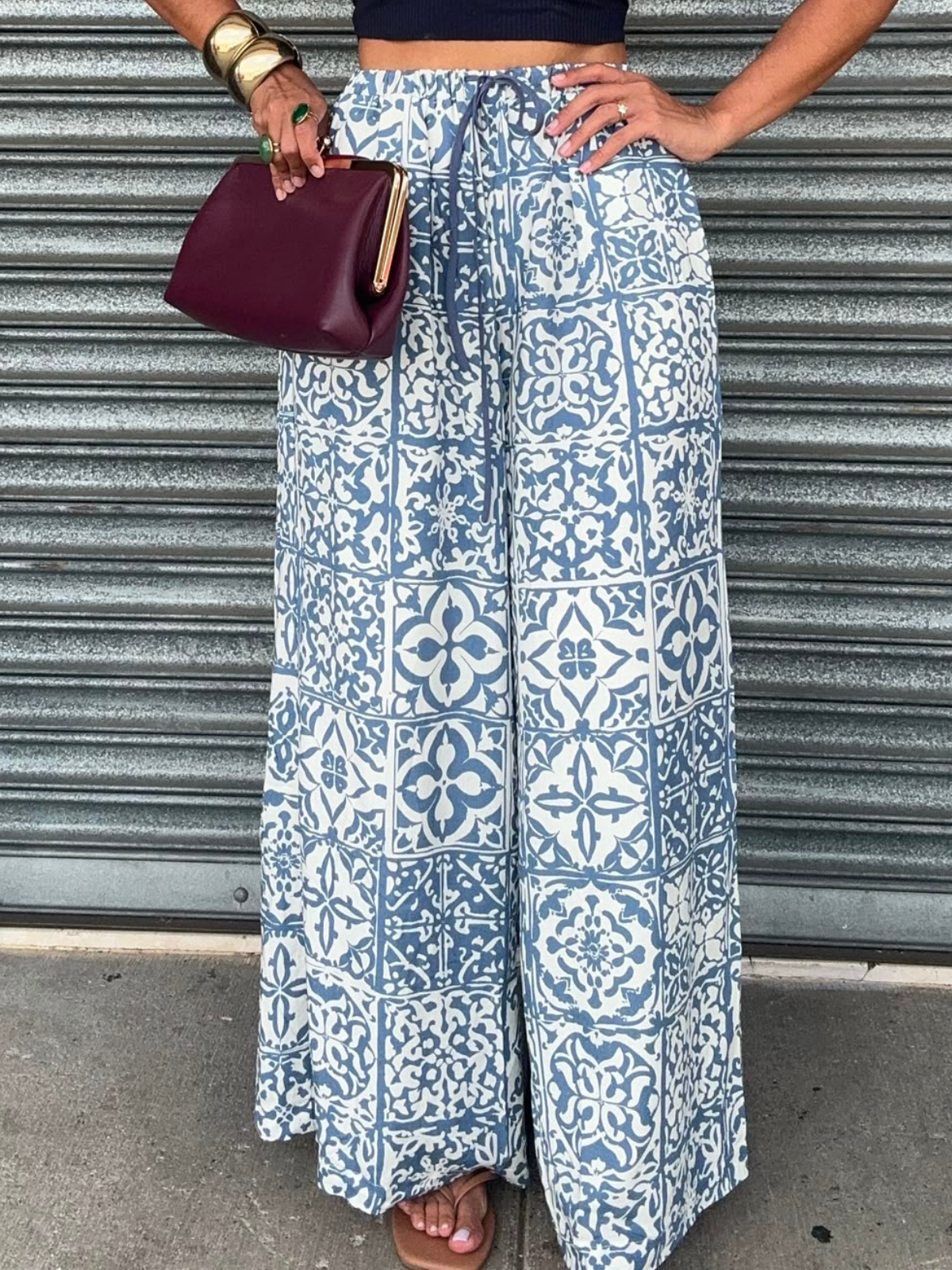 Postcards from Marrakech Palazzo Pants