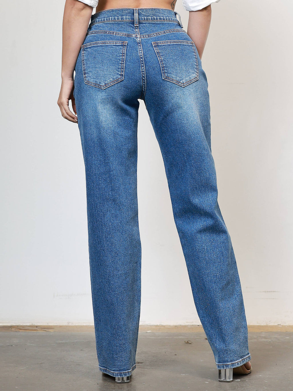 Back to 90s Slim Baggy Jeans