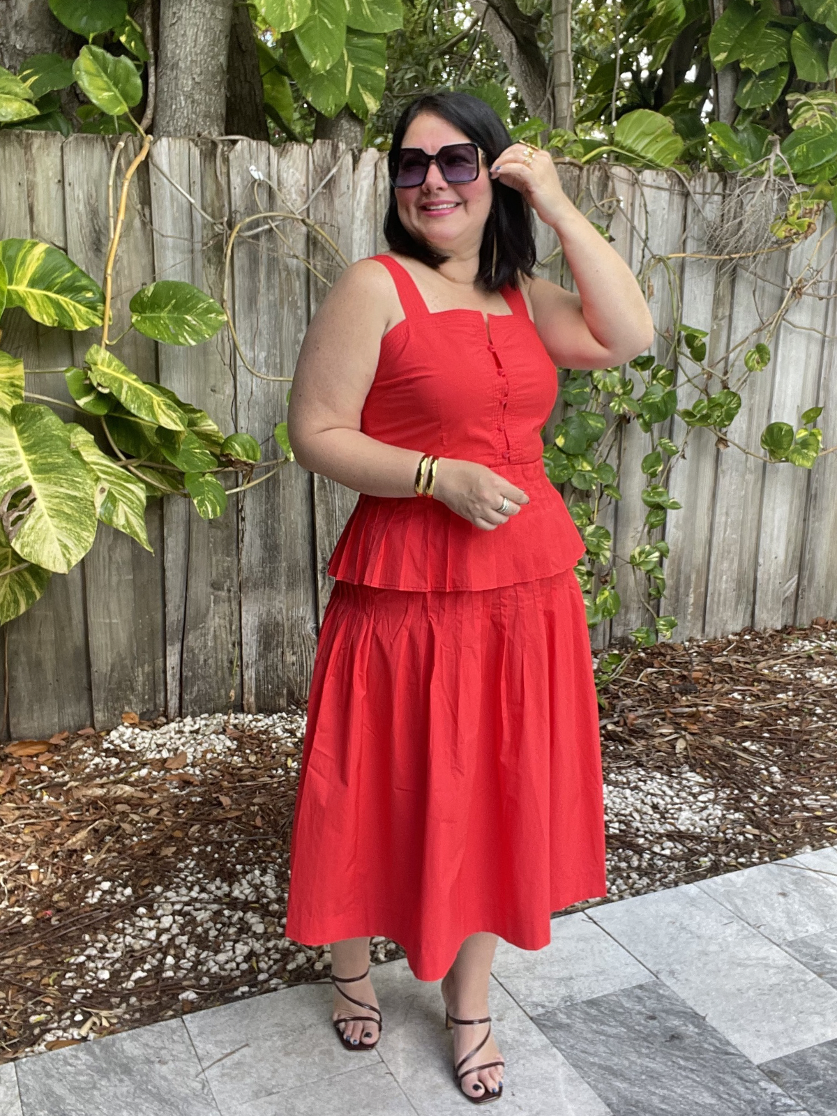 The Pretty Comes Easy Midi Skirt