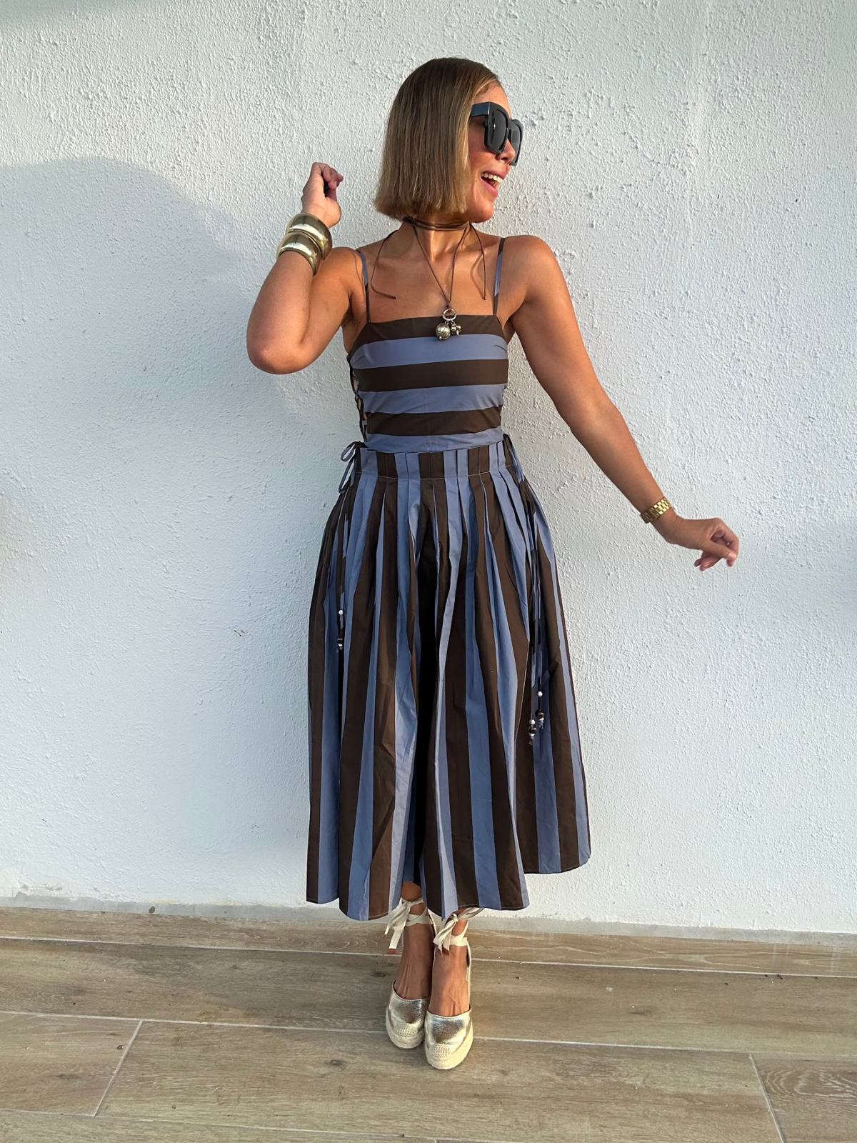 The Take the Scenic Route Midi Dress
