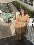 The Intentional Style Midi Dress W/buckle Belt