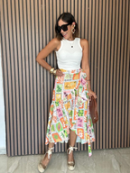 Pineapple Express Wrap Skirt