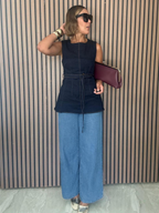 Atelier Indigo Top