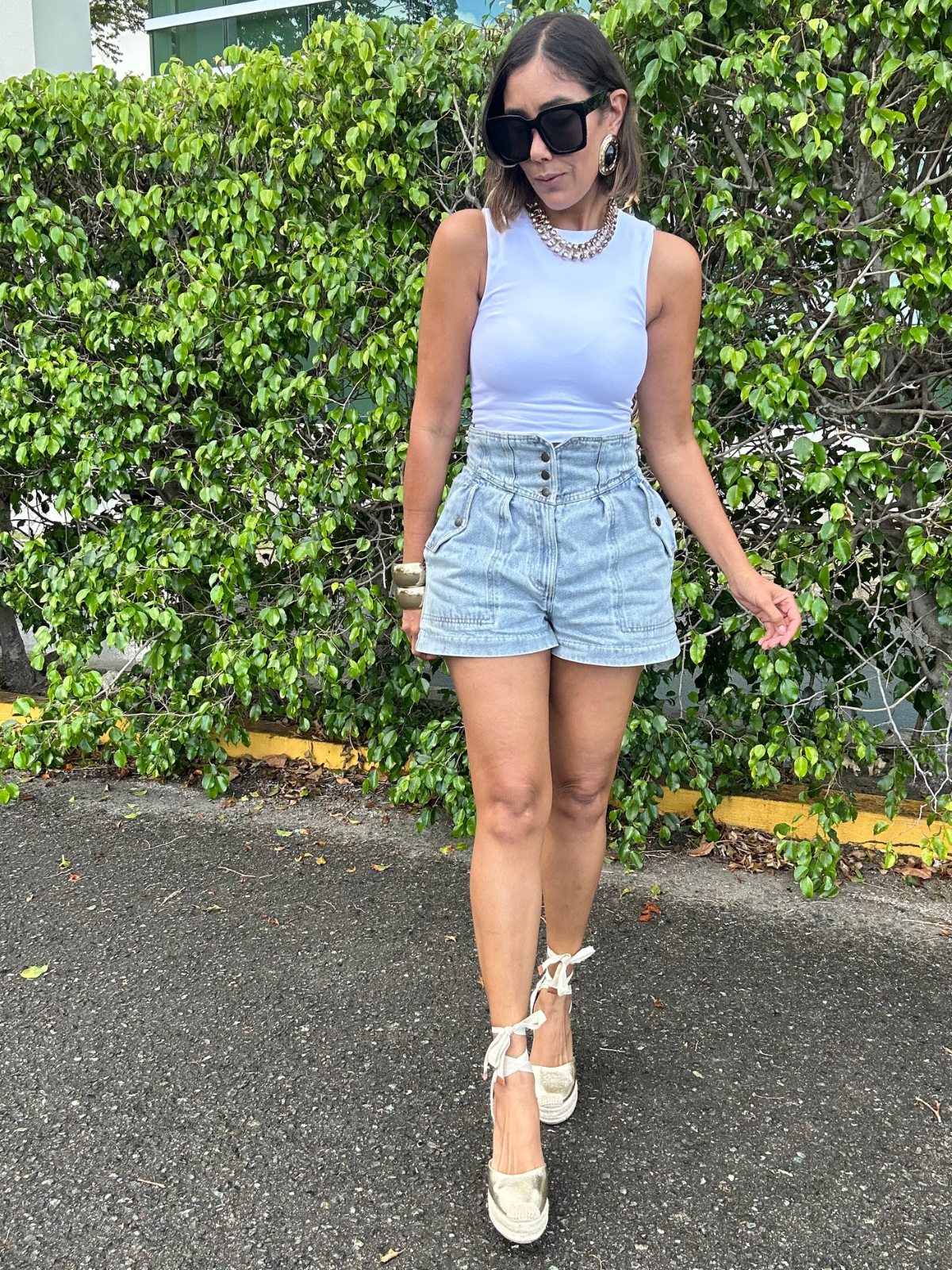 The Modern Classic Denim Shorts