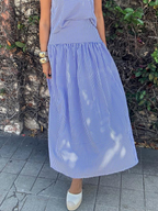 The Country Manor Gingham Maxi Skirt