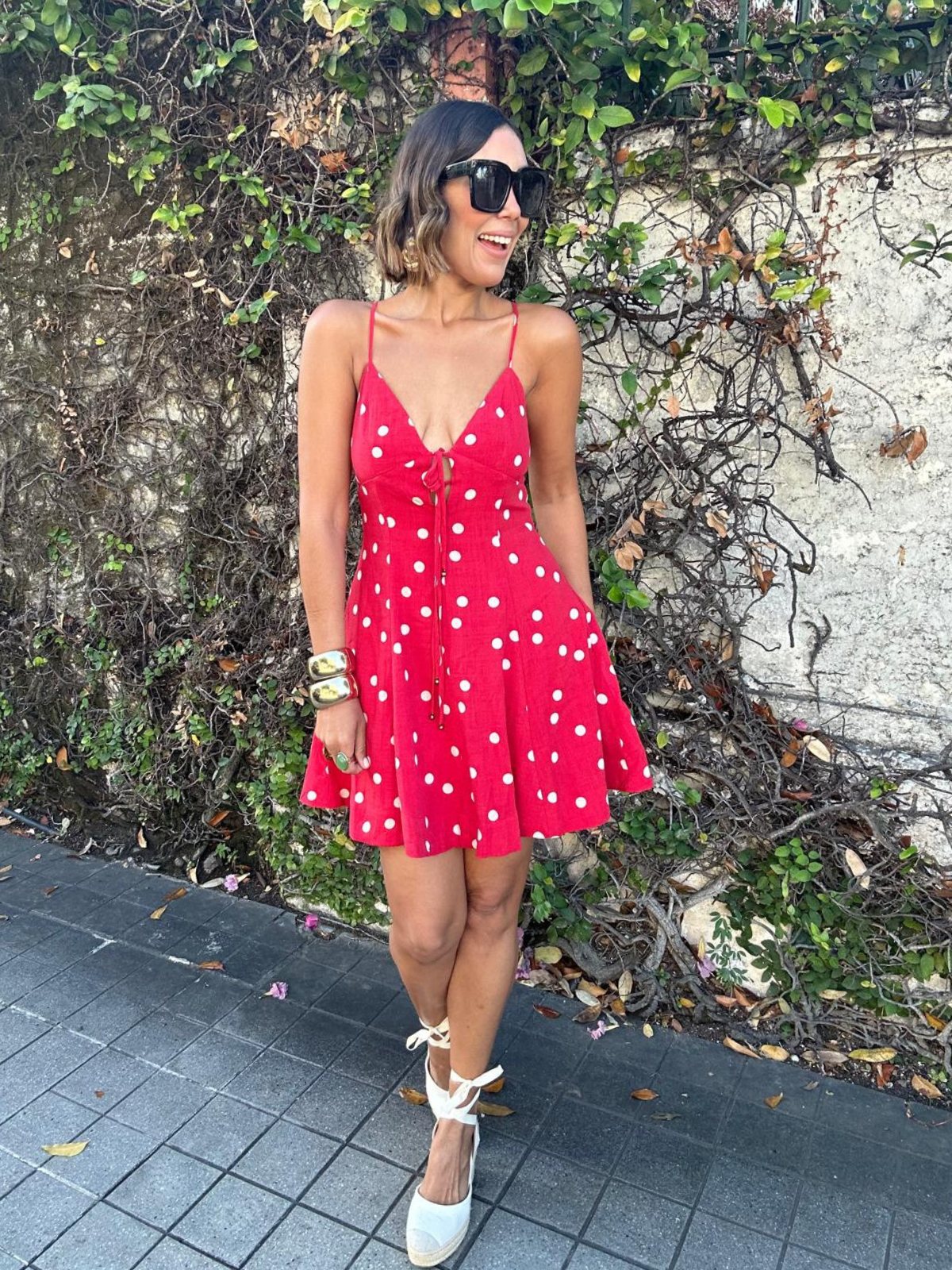 Show Stopper Cross-Back Mini Dress