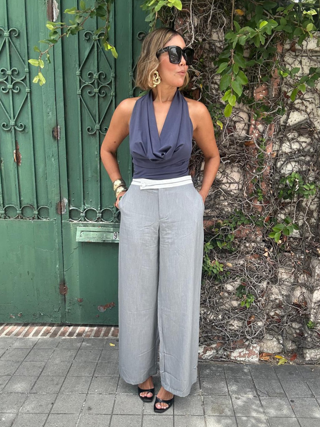 The Office Hours Contrast Fit Pants