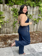 Back to Back Compliments Denim Jumpsuit