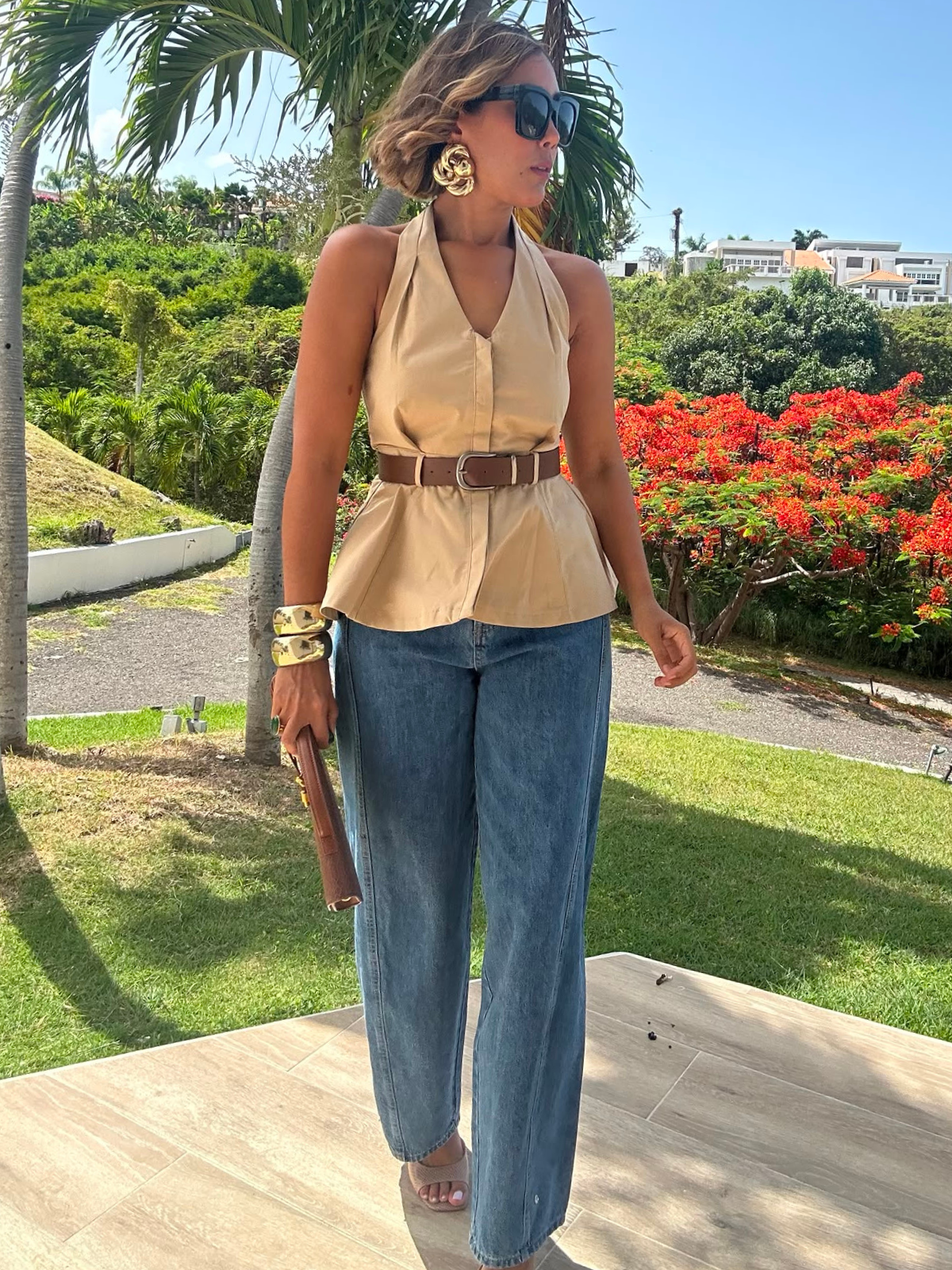 The Undone Elegance Top