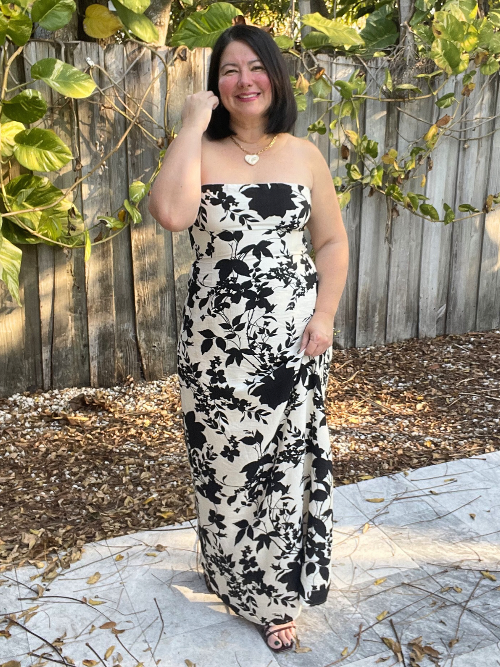 RSVP Ready Strapless Maxi Dress