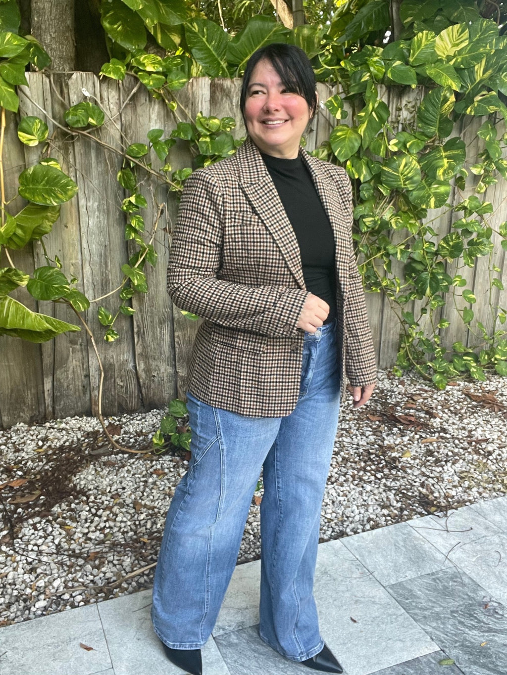 The Upper East Side Houndstooth Blazer