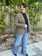 The Upper East Side Houndstooth Blazer