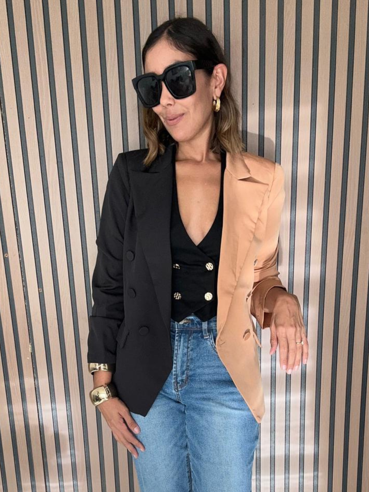 Serious Business Colorblock Blazer