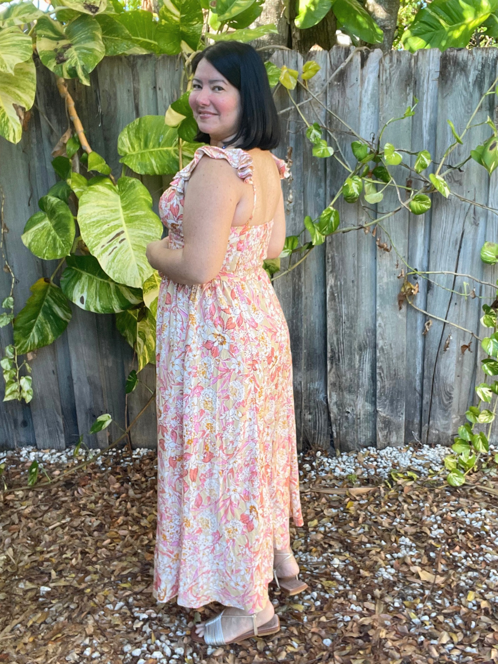 Probably Should Corset Flutter Dress