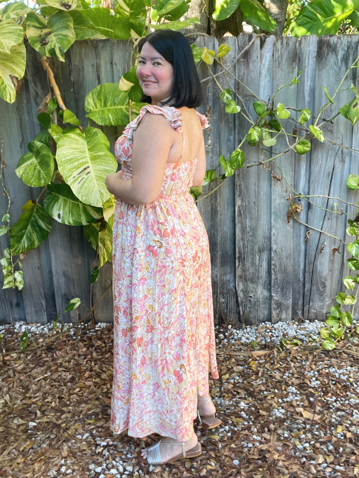 Probably Should Corset Flutter Dress