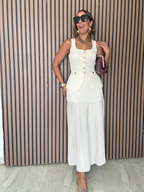 The Rich Girl Routine Vest and Skirt Set (Holiday Edition)