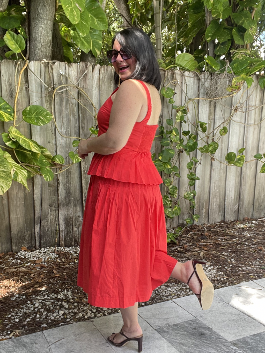 The Pretty Comes Easy Midi Skirt