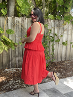 The Pretty Comes Easy Midi Skirt
