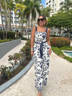 Palm District Top and Pants Set