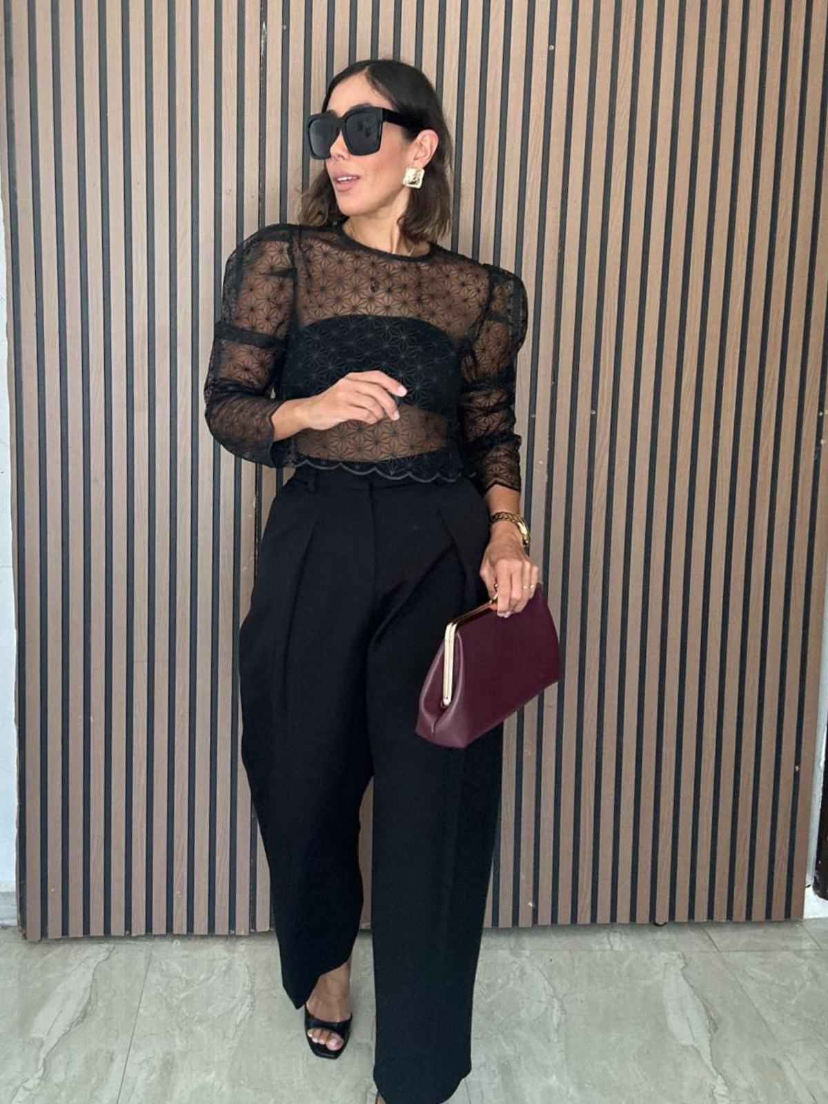 Rocio Ethereal Bloom Lace Top