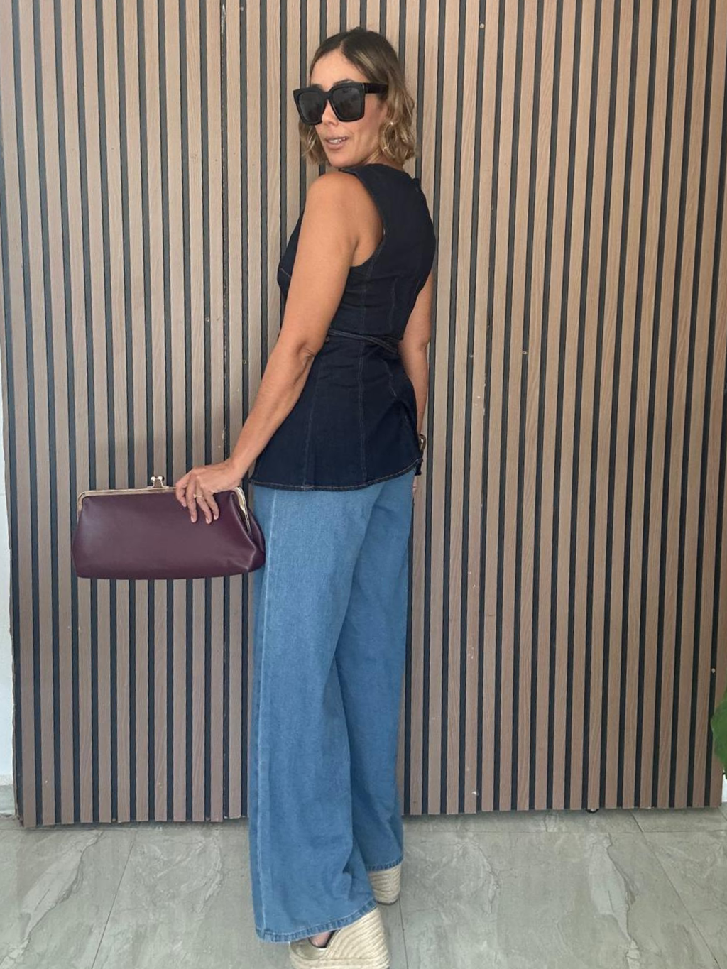 Atelier Indigo Top