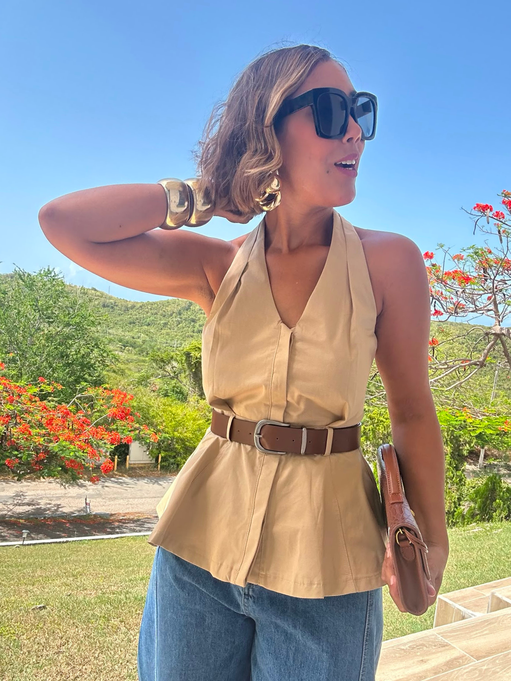 The Undone Elegance Top