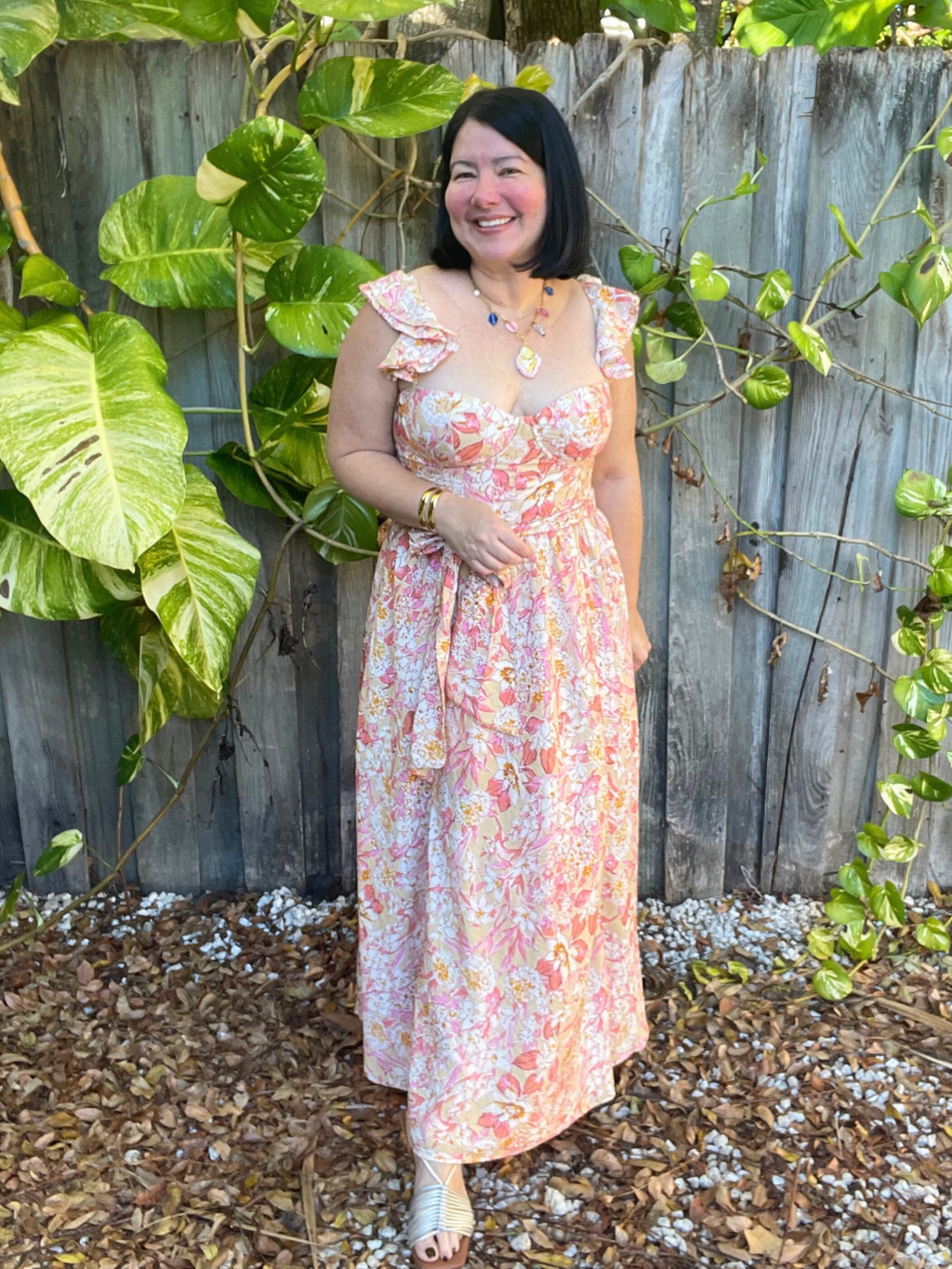 Probably Should Corset Flutter Dress