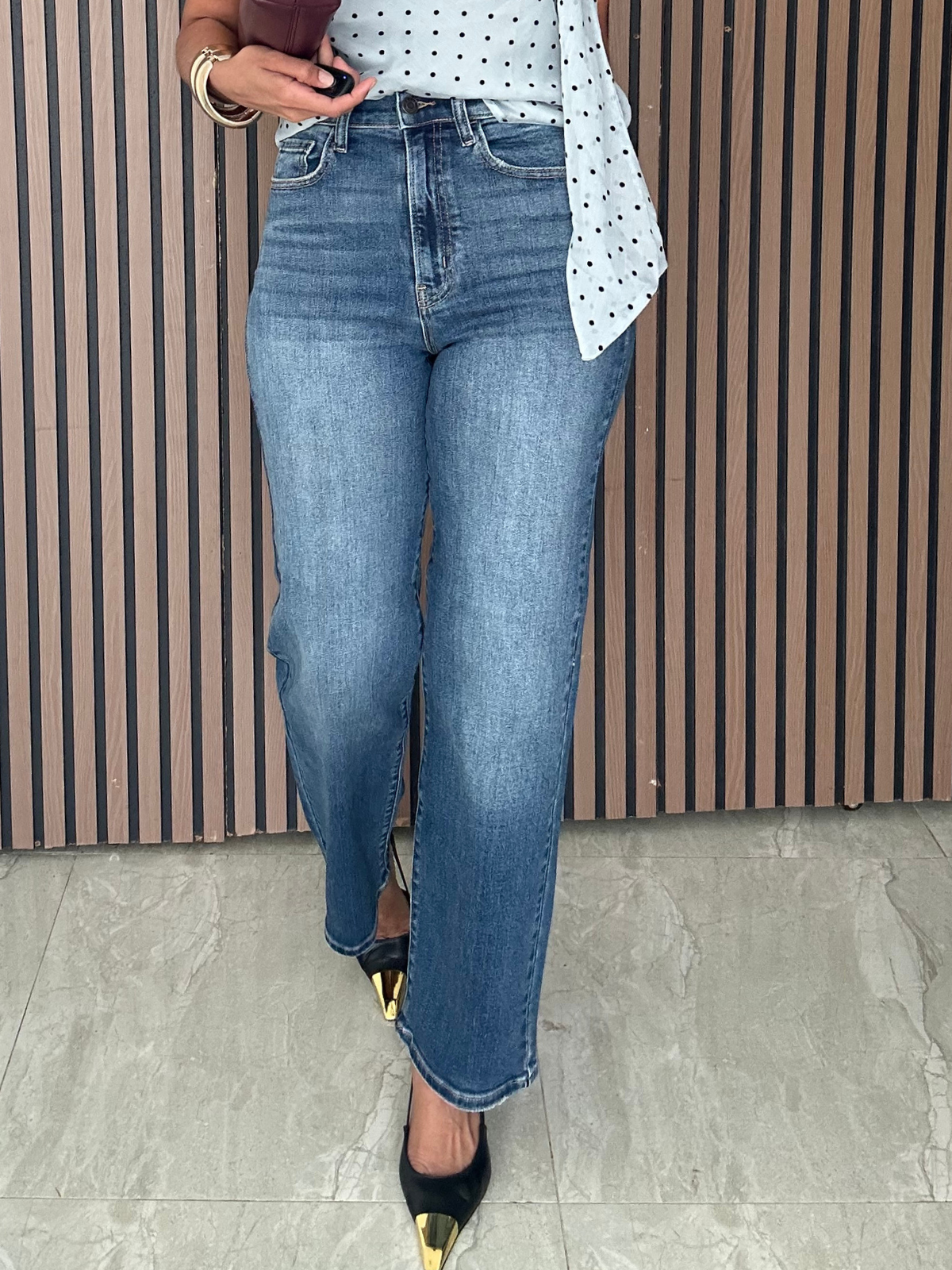 Midnight Ease Dad Jean