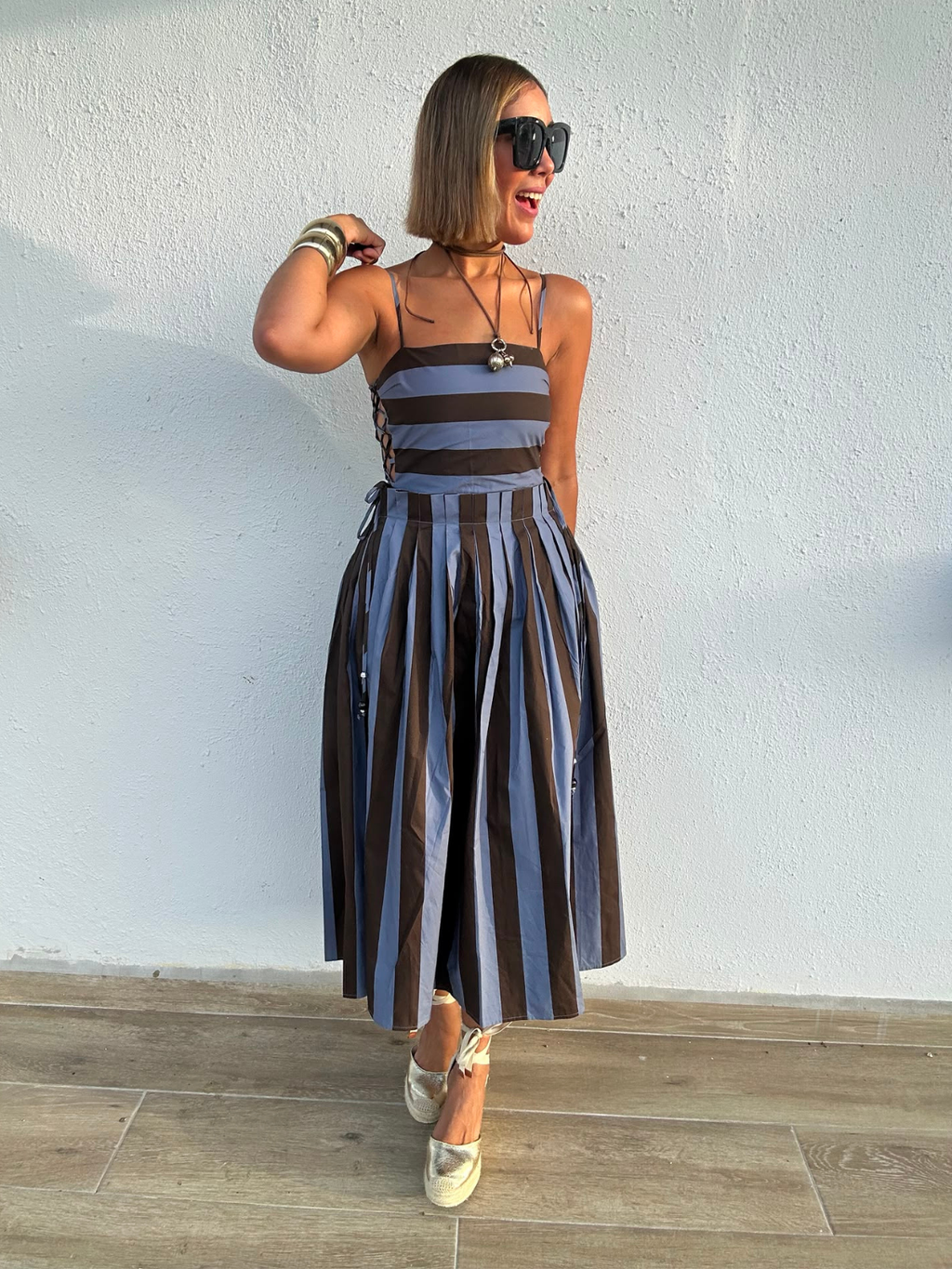 The Take the Scenic Route Midi Dress