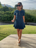 The Casual Crush Denim Mini Dress