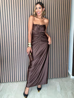 The Endless Devotion Satin Gown
