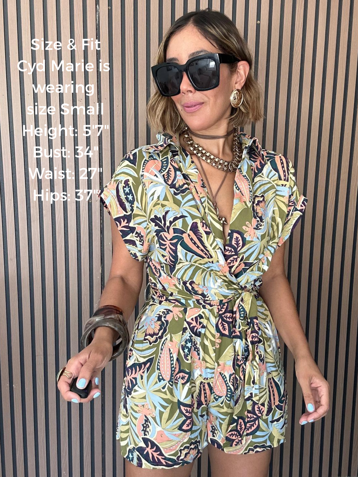 The Sunset Check-In Romper