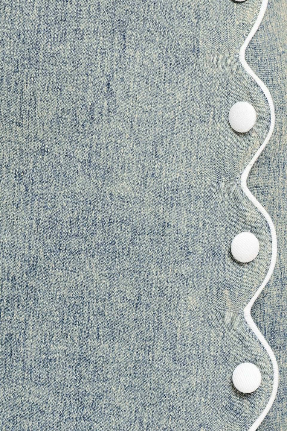 Too Cute to Skip Denim Skort