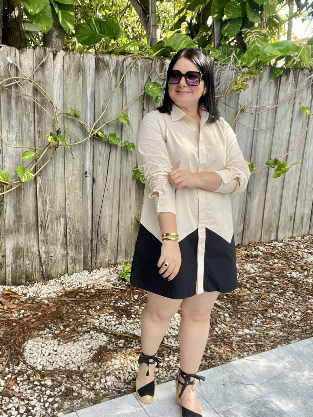 Half & Half, Fully Chic Dress