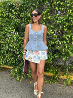 True to You Denim Top