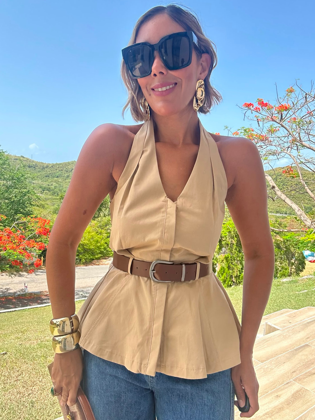 The Undone Elegance Top