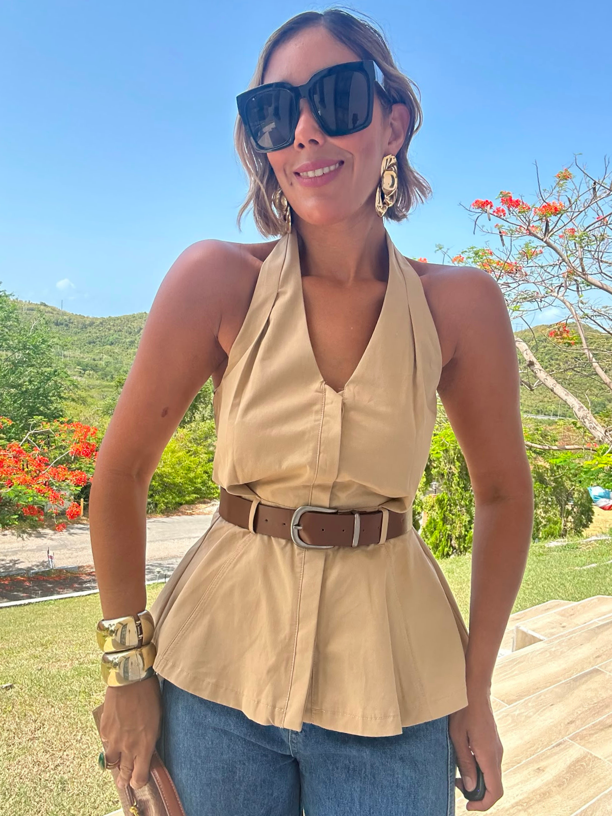 The Undone Elegance Top