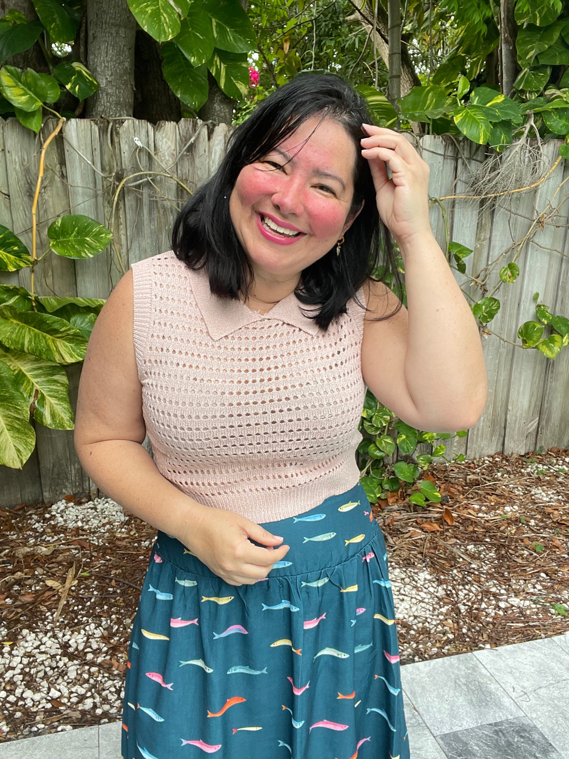 Hooked on Chic Knit Top