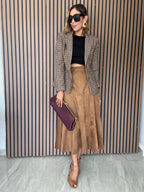 The Sentimental Journey Midi Skirt