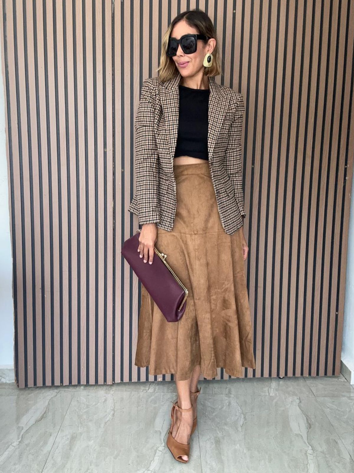 The Upper East Side Houndstooth Blazer