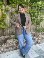 The Upper East Side Houndstooth Blazer