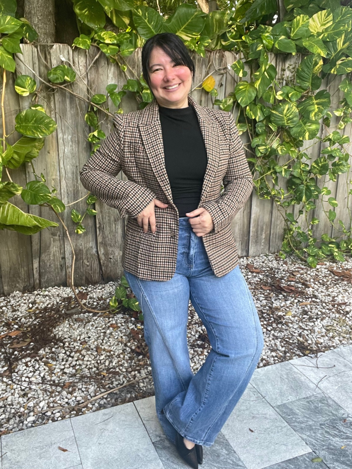 The Upper East Side Houndstooth Blazer