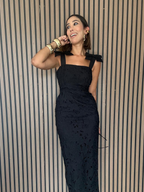 She’s the Moment Lace Midi Dress