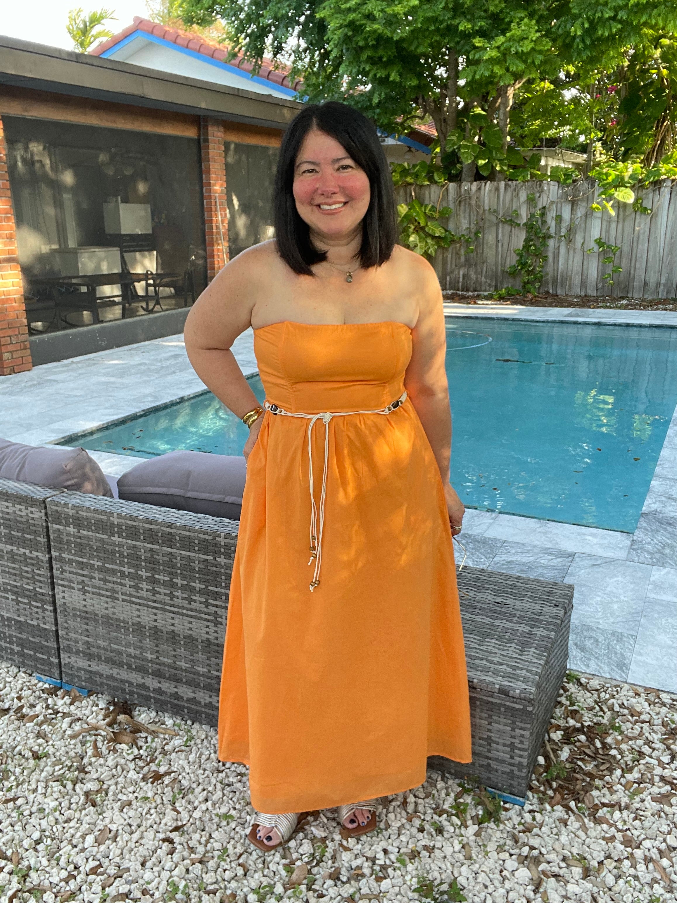 Where Time Slows Down Midi Dress
