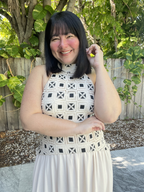Katiria Contrast Crochet Maxi Dress